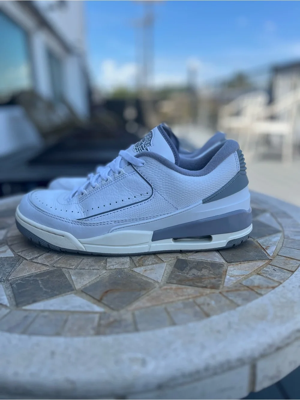 Nike Air Jordan 2/3 White Cement Grey Sail Men’s Size 11 FD0383-101 Shoes